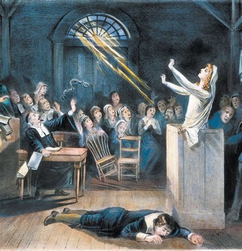 Dark and Detailed: Illustrations Capturing the Salem Witch Trials